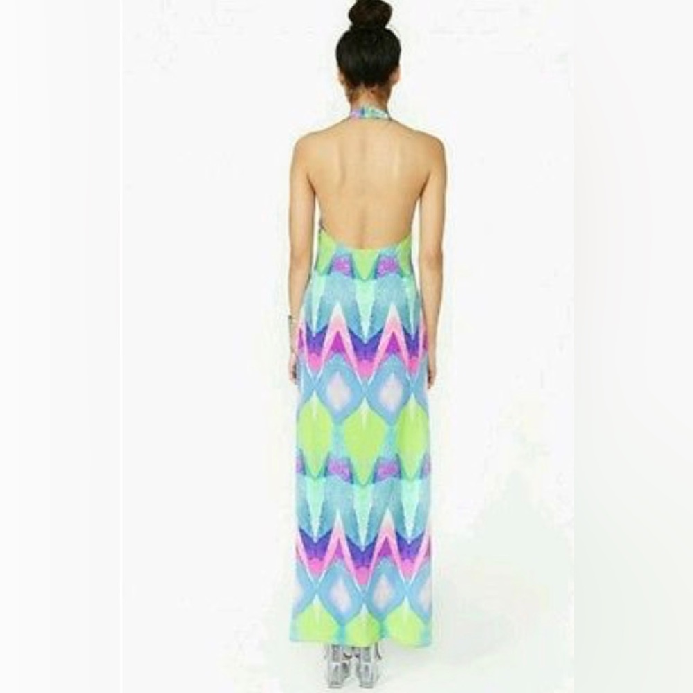 Nasty Gal Bright Cutout Dress - Picture 3 of 10